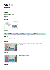 X04-内饰-副仪表板装置-副仪表板总成部件-副仪表板后出风口总成