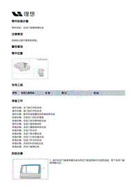 X04-开闭件-右后门附件装置-右后门密封件部件-右后门玻璃导槽总成