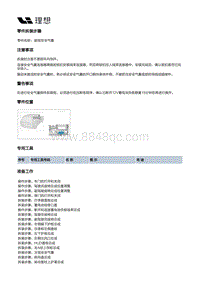 X01-内饰-仪表板装置-仪表板本体部件-副驾安全气囊