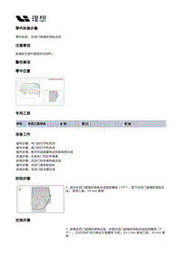 X04-开闭件-右后门附件装置-右后门玻璃及堵盖部件-右后门玻璃后导轨总成