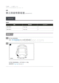 2016 Defender 第三排座椅靠背盖