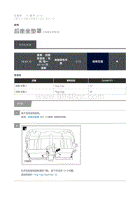 2016 Defender 后座坐垫罩