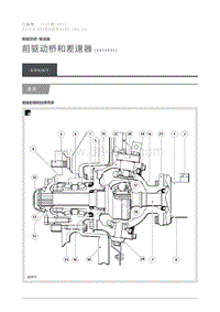 2012 Defender 前驱动桥和差速器