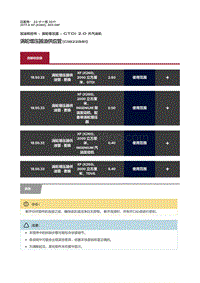 2017捷豹XF X260 涡轮增压器油供应管