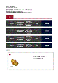 2017捷豹XF X260 用烟雾试验设备进行泄露测试