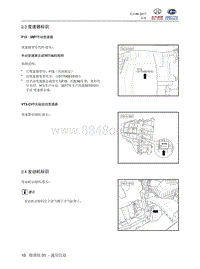 2018北汽昌河A6 2.3 变速器标识