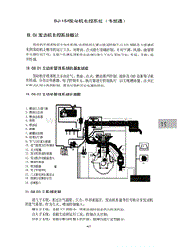 2015昌河M50 02-BJ415A发动机电控系统（伟世通）