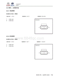 2018北汽昌河A6 8.30 喇叭 点烟器系统