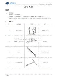 2017北汽昌河M70 08-点火系统