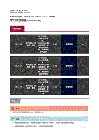 2018捷豹X260-废气压力传感器