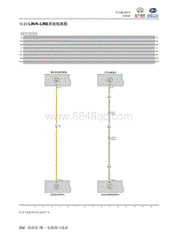 2018北汽昌河A6 10.23 LIN K-LINE系统电路图