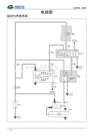 2016福瑞达k21 k22 起动与充电系统