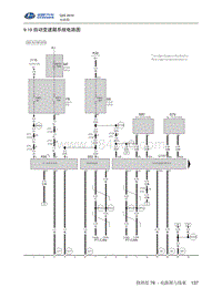 2016北汽昌河Q25 9.19-自动变速箱系统电路图