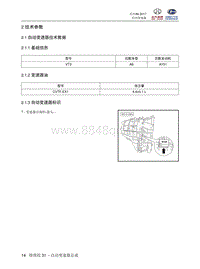 2018北汽昌河A6 31.2 技术参数