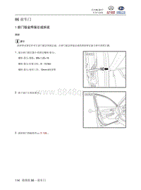 2018北汽昌河A6 86 前车门