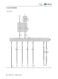2016北汽昌河Q25 9.08-组合仪表电路图