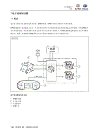 2018北汽昌河A6 47.7 电子驻车制动器