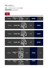 2019捷豹XF X260 发动机和附件