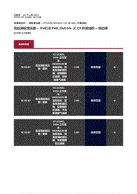 2019捷豹XF X260 高压涡轮增压器 Ingenium I4 2.0 升柴油机 高功率