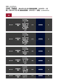 2019捷豹XF X260 分动箱