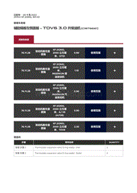 2019捷豹XF X260 辅助隔板左侧面板 TDV6 3.0 升柴油机