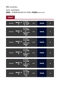 2019捷豹XF X260 前副架 INGENIUM I4 2.0L 升柴油机