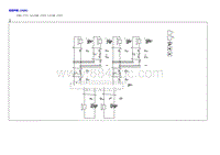 2024凯迪拉克XT4电路图 后扬声器 UQS 