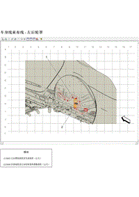 2018凯迪拉克XTS电路图 车身线束布线 - 左后轮罩