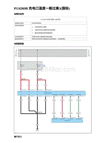 2023元PLUS纯电诊断 P1AD698 充电口温度一般过高3 国标 