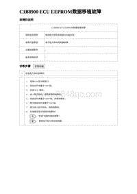 2024比亚迪元UP诊断 C1B8900 ECU EEPROM数据移植故障