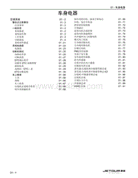 2023捷途旅行者 01 车身电器 