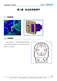 2017小蚂蚁eQ1 第八章 电动后视镜调节
