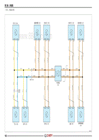 2021瑞虎3 FL电路图 （十四） 网络拓扑图