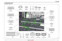 2022小蚂蚁eQ1电路图 室内地板线束插件位置图 