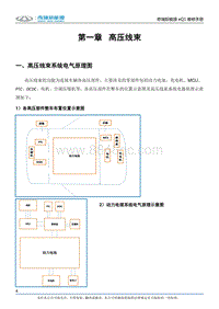 2017小蚂蚁eQ1 第一章 高压线束