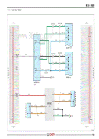 2021瑞虎3 FL电路图 （十三） 电动后视镜 诊断接口