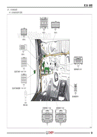 瑞虎5x国六 （四） 室内地板线束图