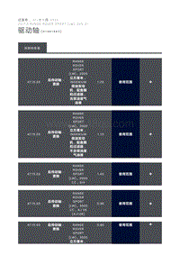 驱动轴 INGENIUM I4 2.0L 升柴油机