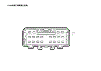 2023蔚来EC7电路图 FR02 右前门线束接主线束 