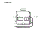 2023蔚来EC7电路图 RF26 左后3D扬声器 