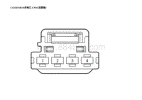 2023蔚来EC7电路图 CS23 USB3.0充电口-CNSL后面板 