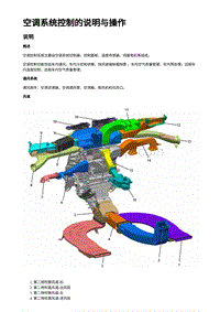 2023蔚来EC7维修 空调系统控制的说明与操作