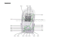 2023蔚来EC7电路图 驾驶座椅线束