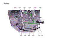 2023蔚来EC7电路图 前底盘线束