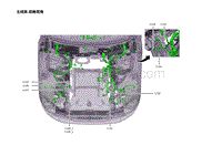 2023蔚来EC7电路图 主线束-前舱视角