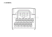 2023蔚来EC7电路图 IP73 电子换挡开关 