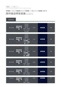 附件驱动带张紧器