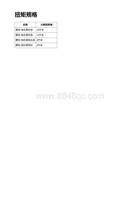 2023蔚来EC7维修 扭矩规格