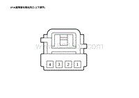 2023蔚来EC7电路图 IP50 副驾驶右侧出风口-上下调节 