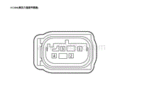 2023蔚来EC7电路图 FCH08 高压力温度传感器 